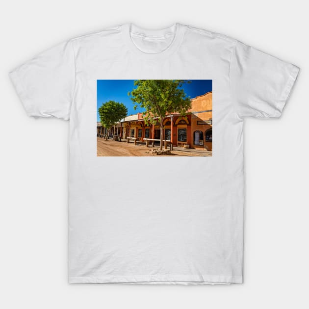 Allen Street in Tombstone, Arizona T-Shirt by Gestalt Imagery